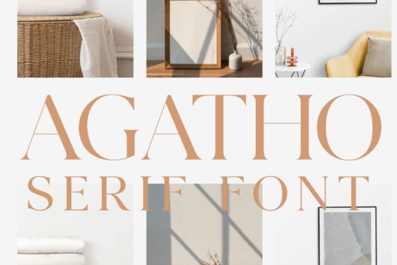 Agatho: A Modern Serif for Elegant Designs