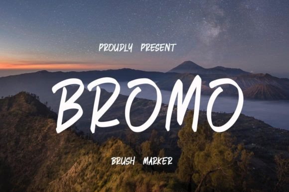 Bromo: The Handwritten Font for Elegant Branding