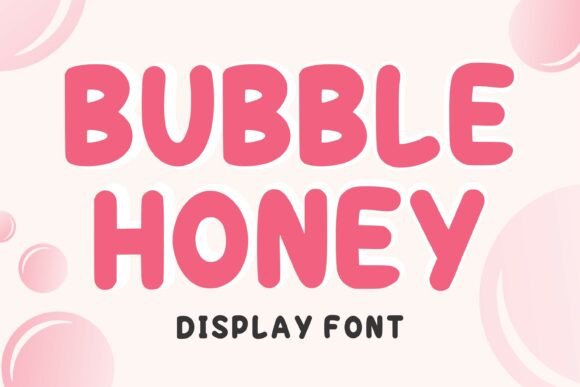 Bubble Honey: A Playful and Charming Typeface