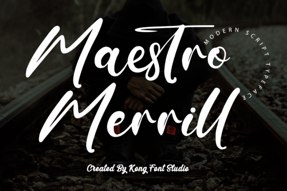 Discover Maestro Merrill: A Playful Handwritten Script Font