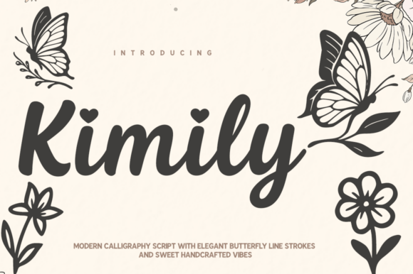 Discover the Elegant Kimily Script Font