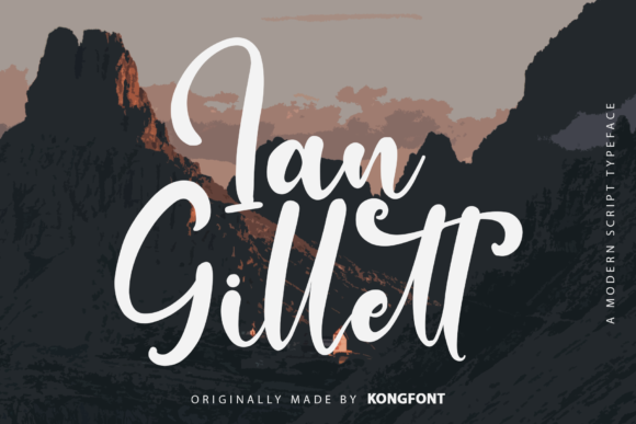 Discovering the Ian Gillett Script Font