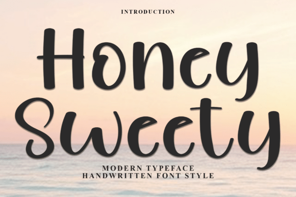 Honey Sweety: A Festive Typeface for Cheerful Designs