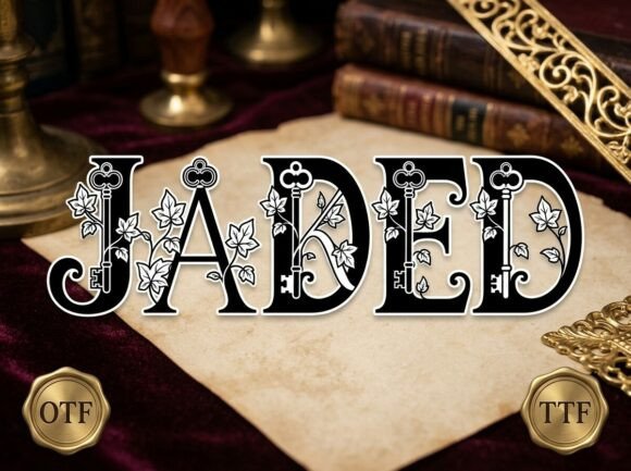 Jaded: Unlocking Victorian Mystery in Typography