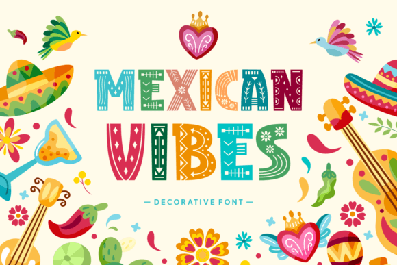 Mexican Vibes: A Creative Font for Bold Designs