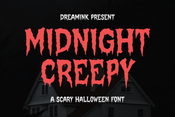 Midnight Creepy: The Font That Drips With Halloween Horror