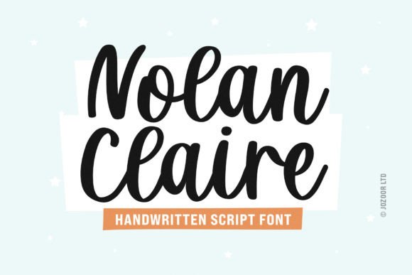 Nolan Claire: A Modern Handwritten Font for Creative Projects